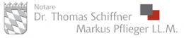 Logo Notare Dr. Thomas Schiffner & Markus Pflieger